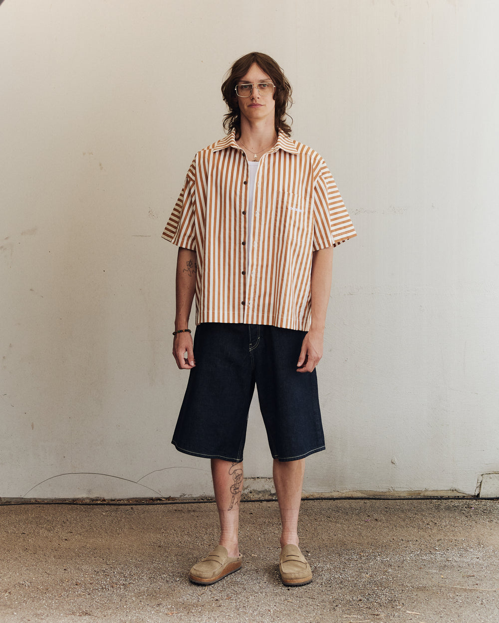 YACHT BUTTON SHIRT CLAY