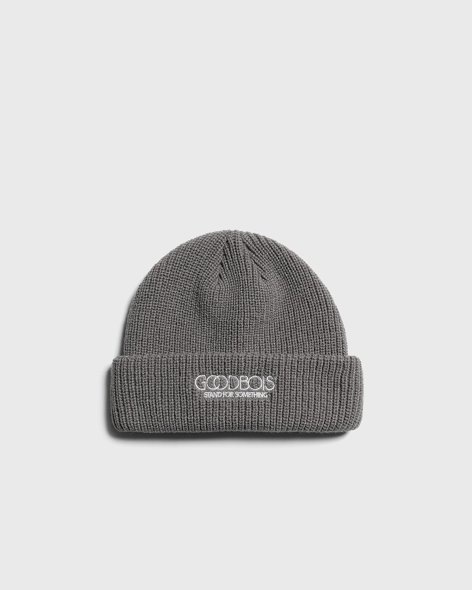 OG CORE KNIT BEANIE GREY – GOODBOIS