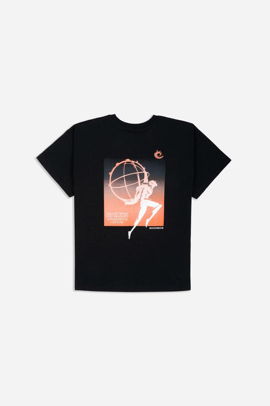 GALLERY OPENING T-SHIRT 240GSM BLK