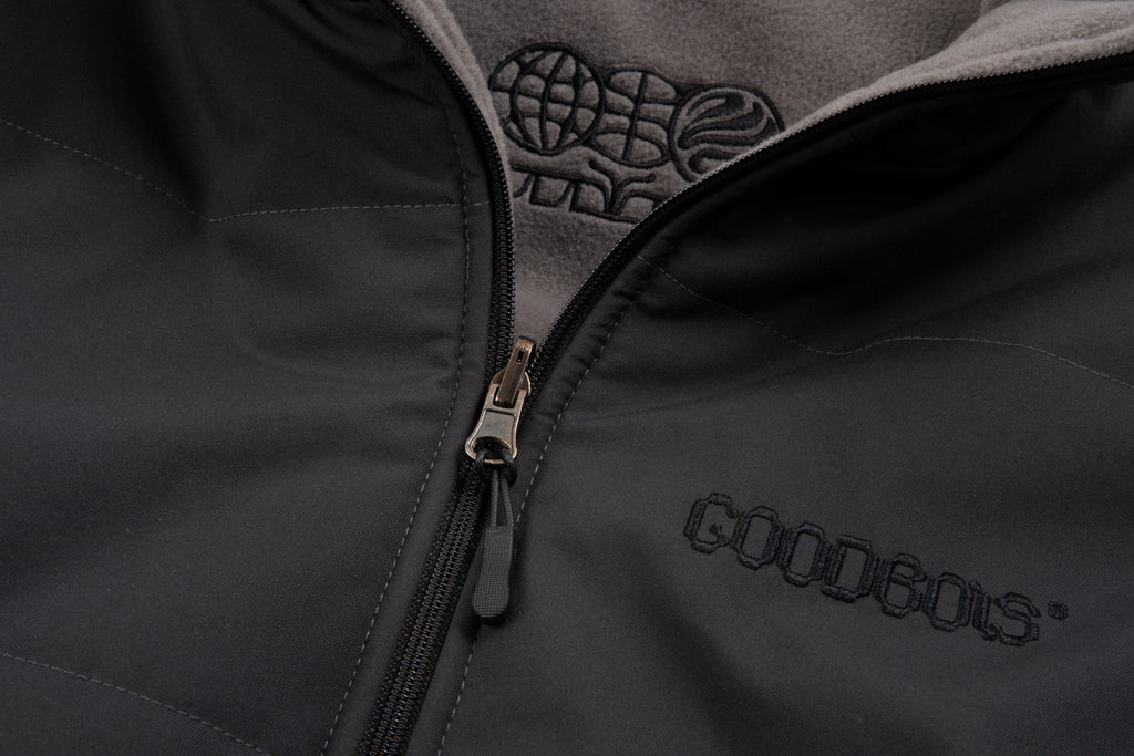 ALIEN REV. PADDED FLEECE VEST GREY