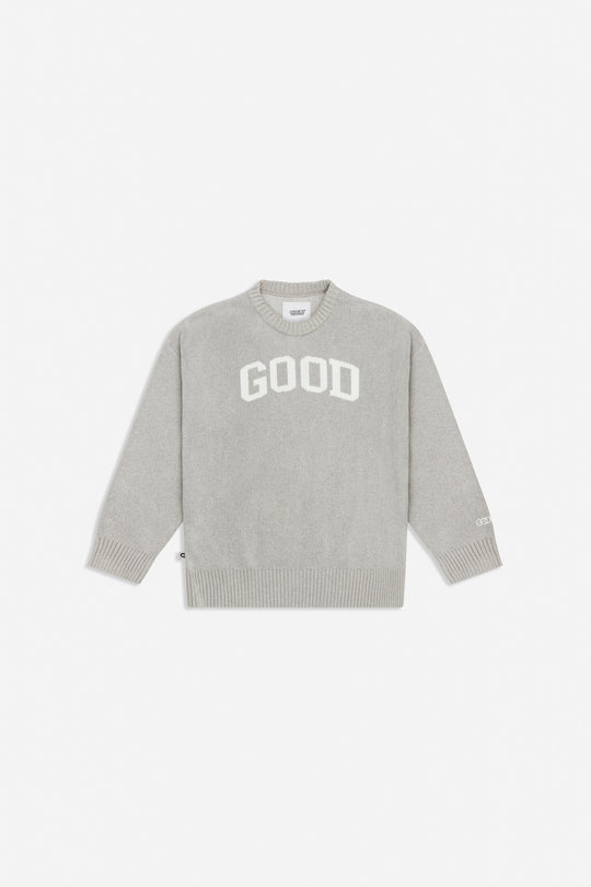 ALUMNI KNIT CREWNECK GREY