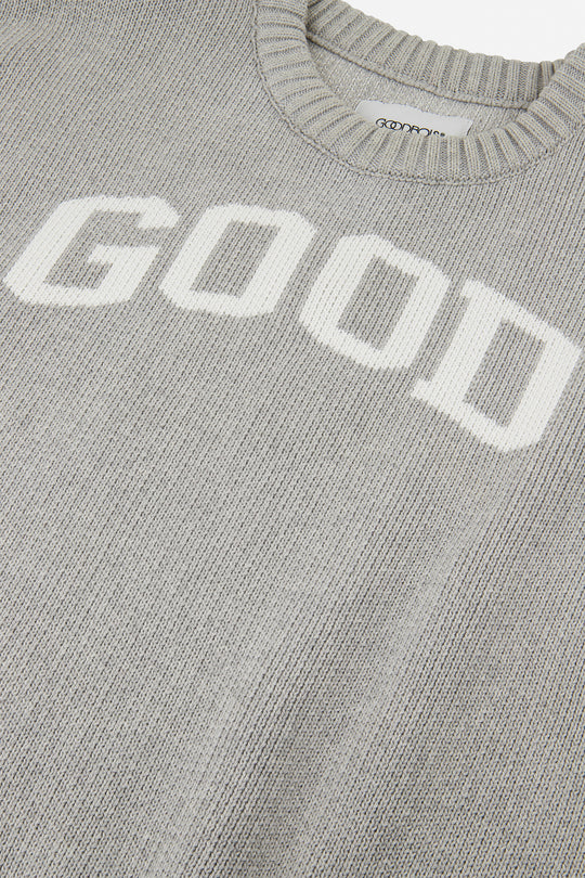 ALUMNI KNIT CREWNECK GREY