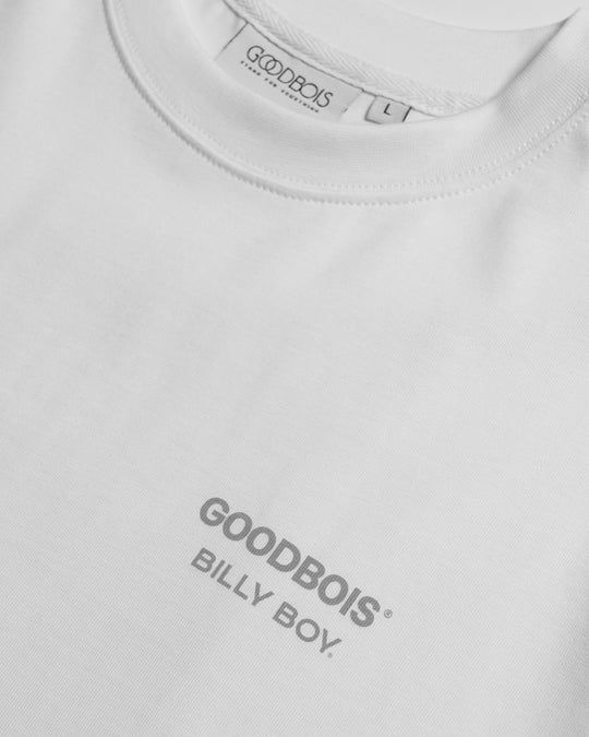 BOYFRIEND FITTED T-SHIRT WHITE