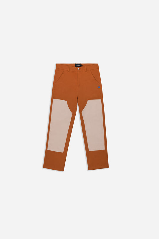 COUNTRY DOUBLE KNEE PANTS BRWN