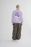 SATELLITE CREWNECK LILAC
