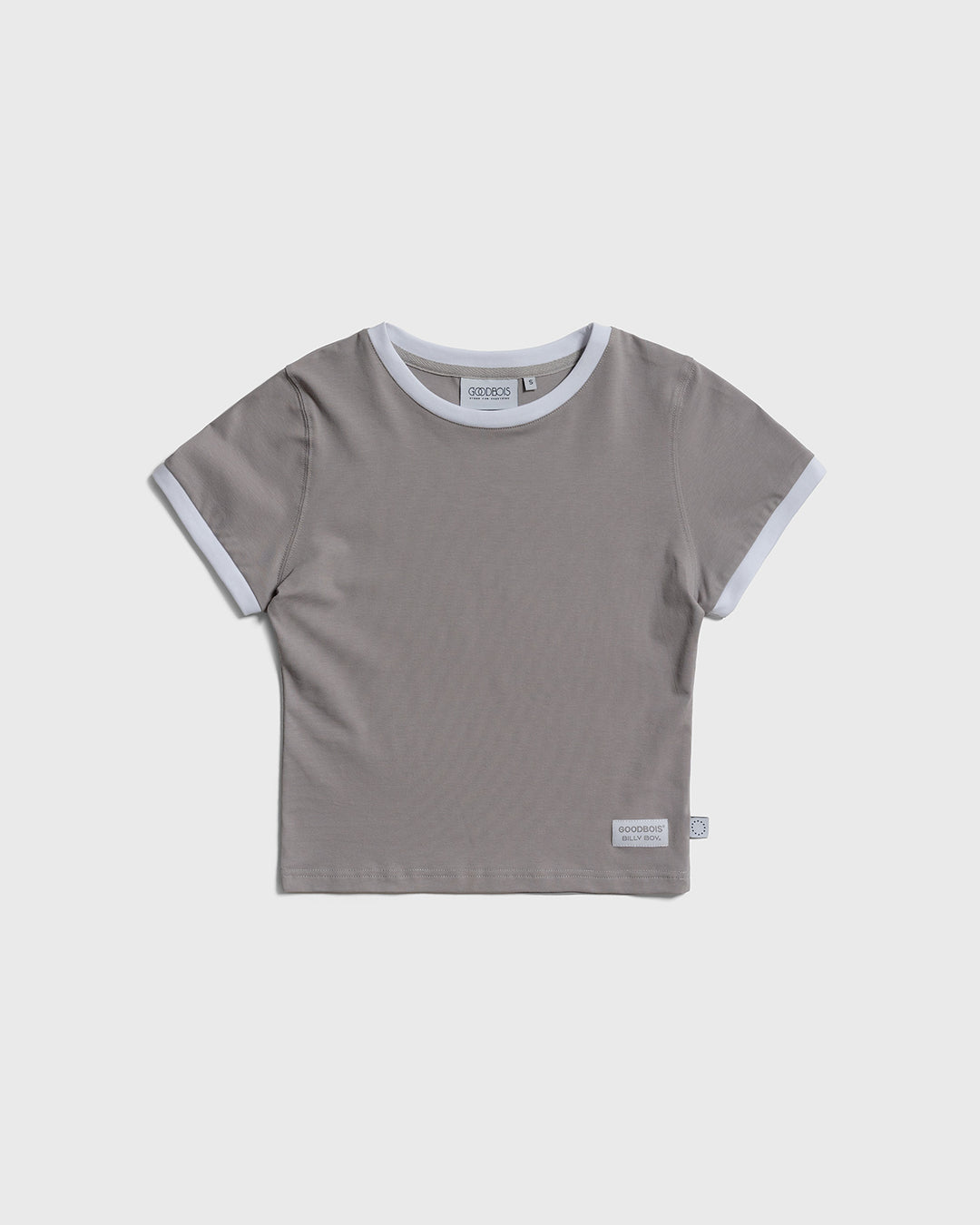 GIRLFRIEND BABY T-SHIRT GREY