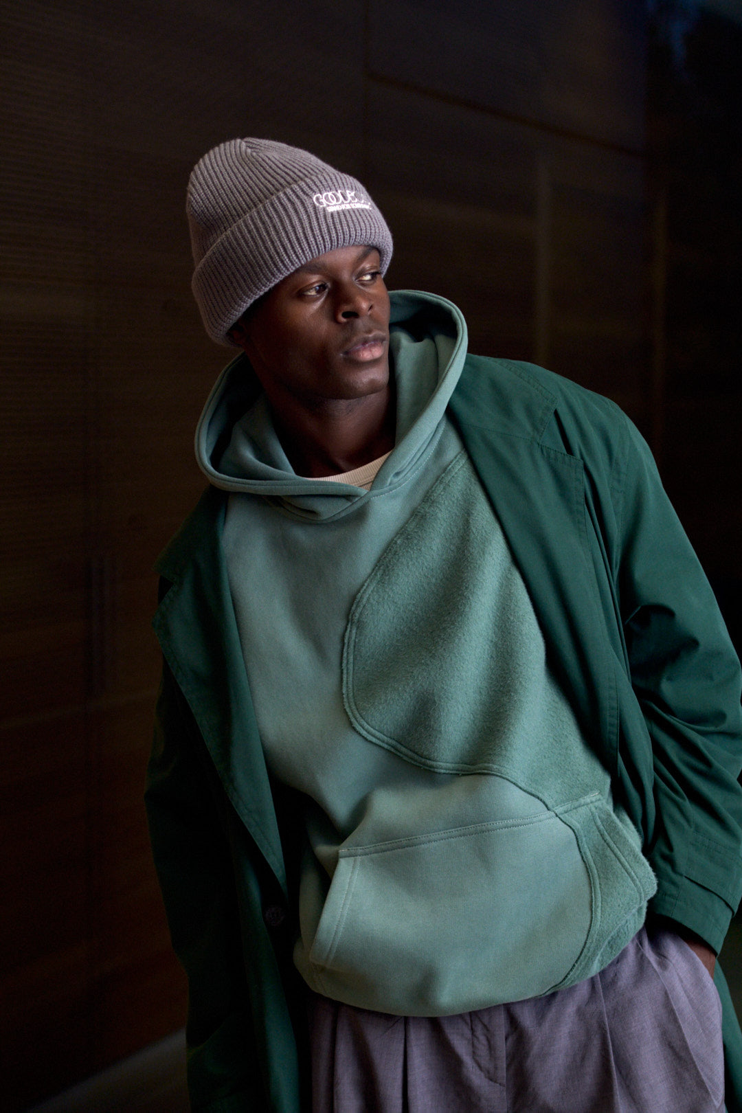 OG CORE KNIT BEANIE GREY