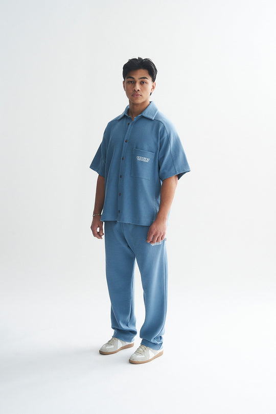 OG LOGO PIQUE PANTS BLUE