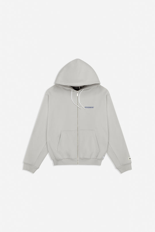 MARIA COMMUNITY ZIP HOODY LIGHT GREY