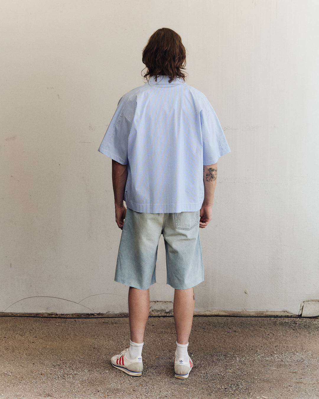 WALLSTREET BUTTON SHIRT LIGHT BLUE