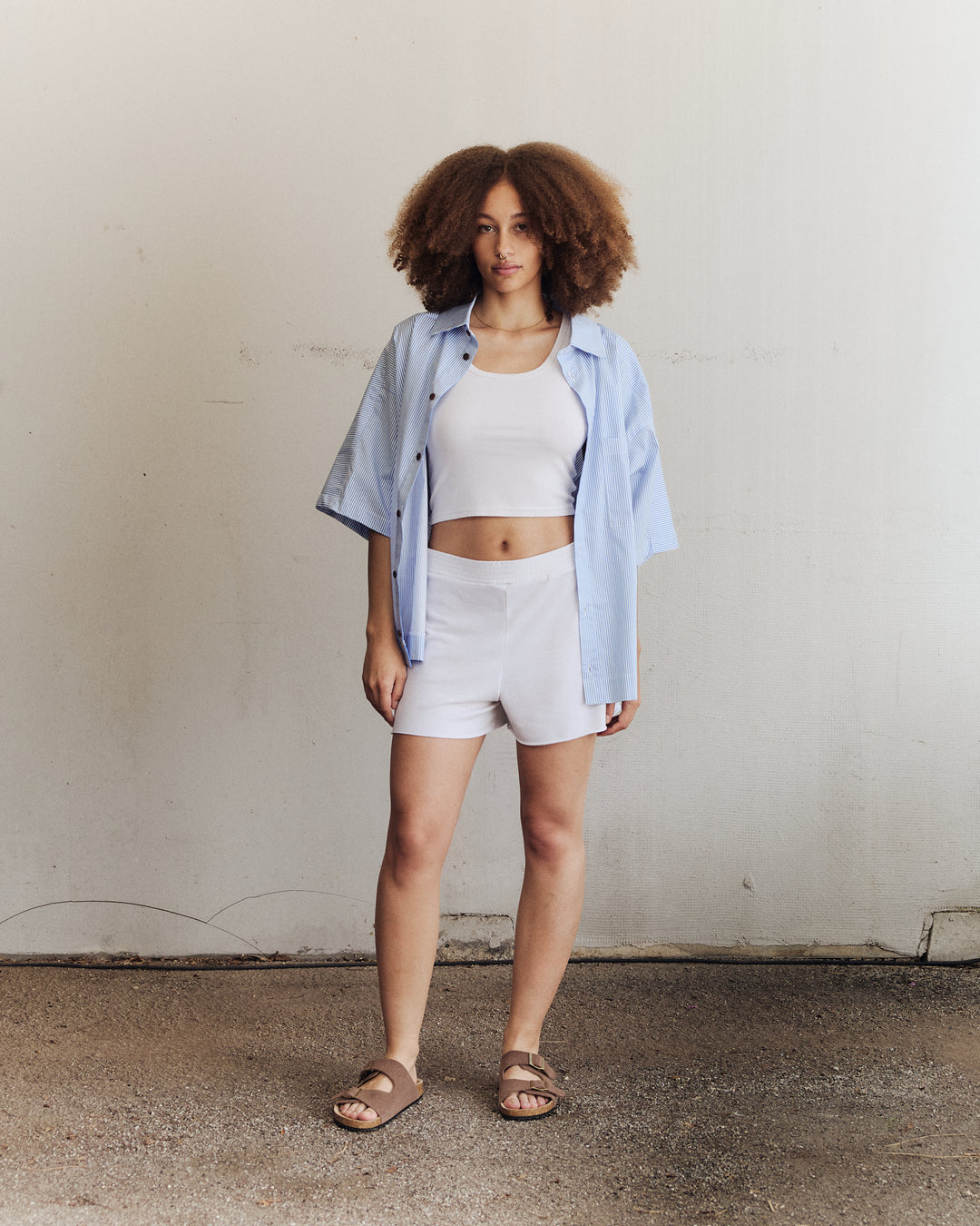 WALLSTREET BUTTON SHIRT LIGHT BLUE