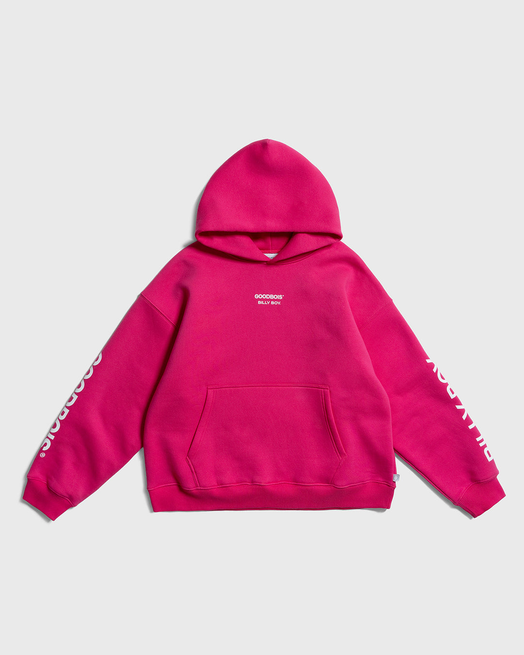 NO LOVE HOODY PINK