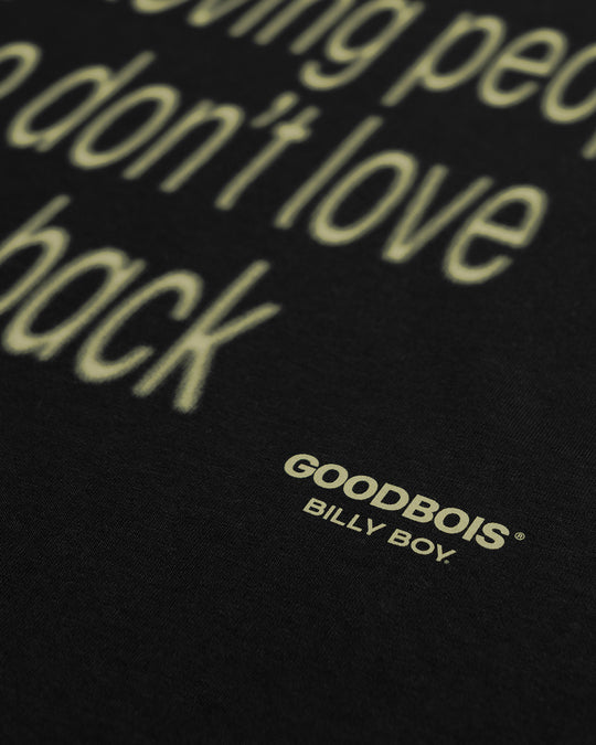 NO LOVE T-SHIRT BLACK