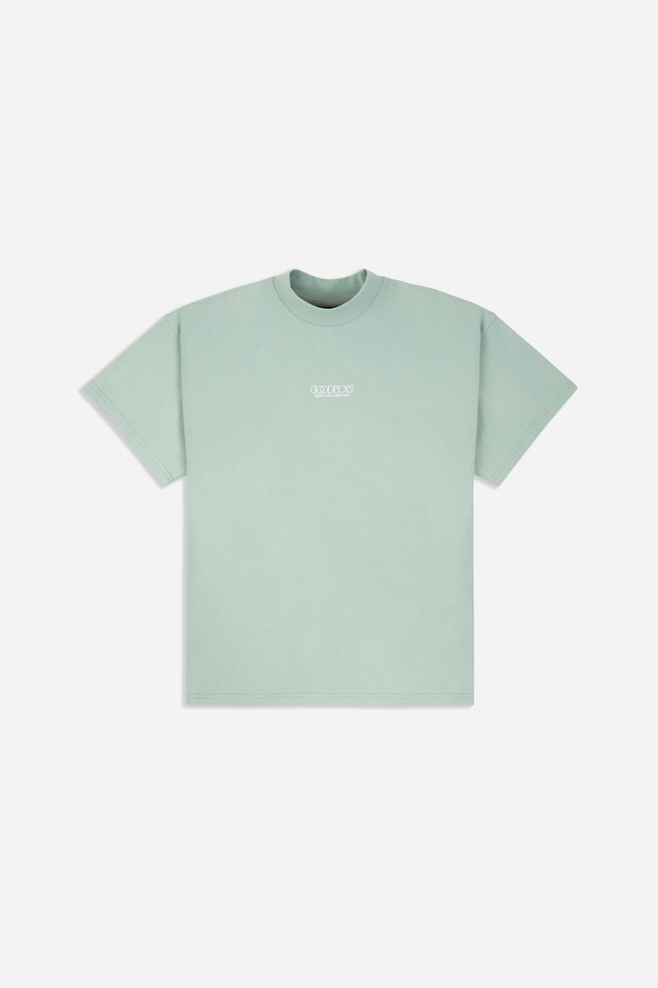OG CORE MOCKNECK T-SHIRT OVERSIZE JADE