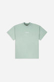 OG CORE MOCKNECK T-SHIRT OVERSIZE JADE