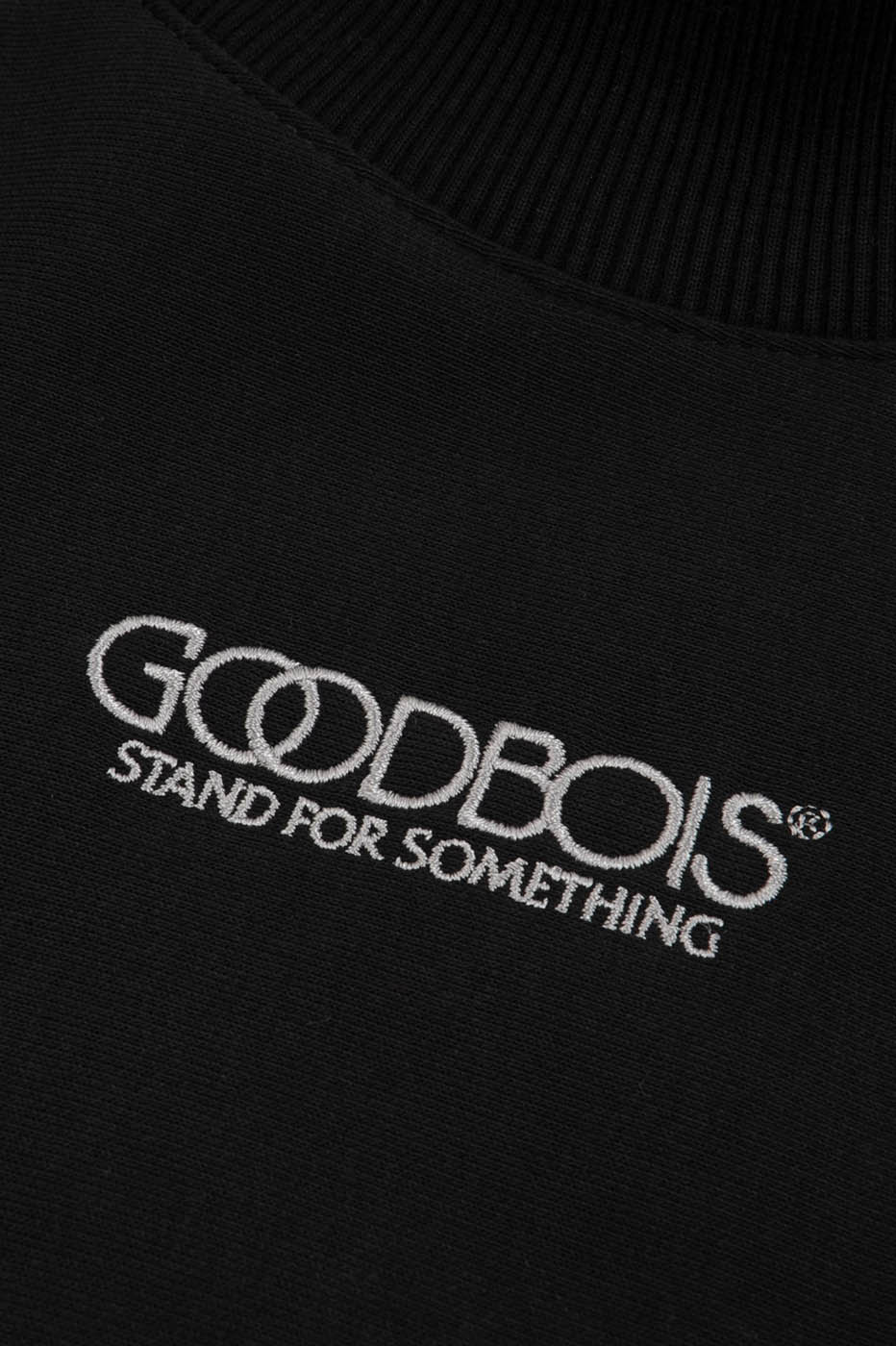 OG LOGO MOCKNECK SWEATER BLK