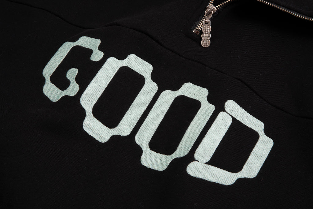 SATELLITE HALFZIP BLACK