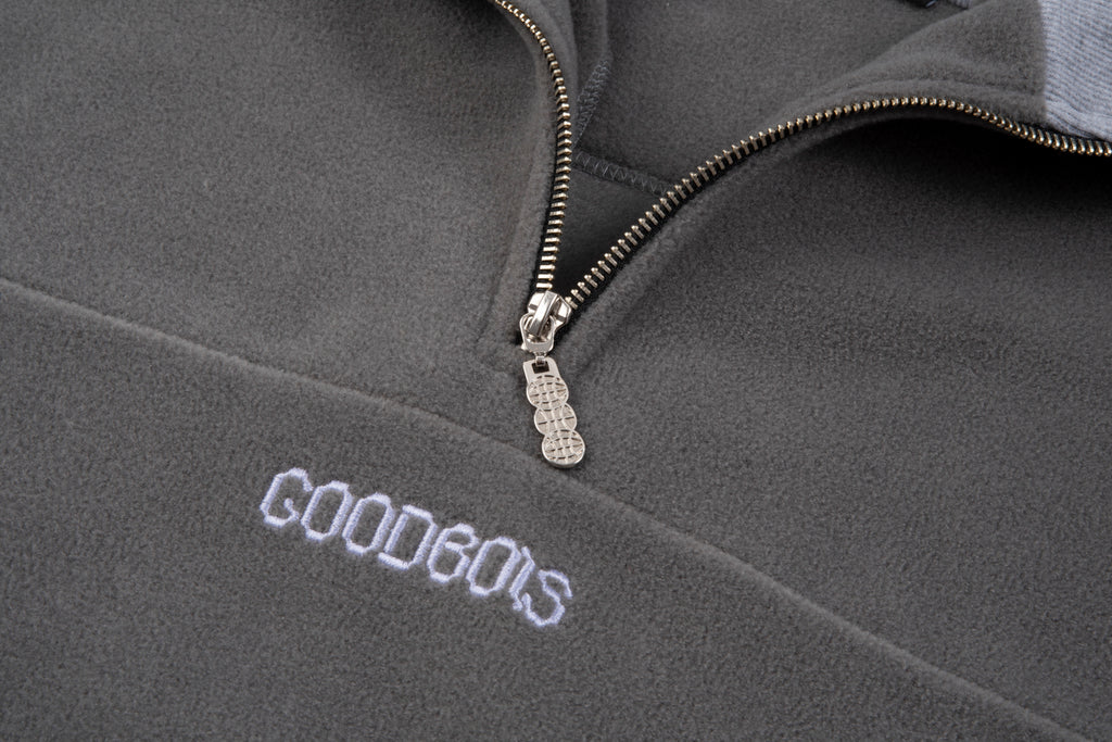 SOLAR FLEECE HALFZIP GREY