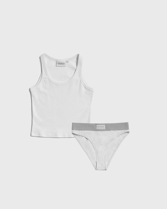 WOMEN UNDERWEAR SET WHITE