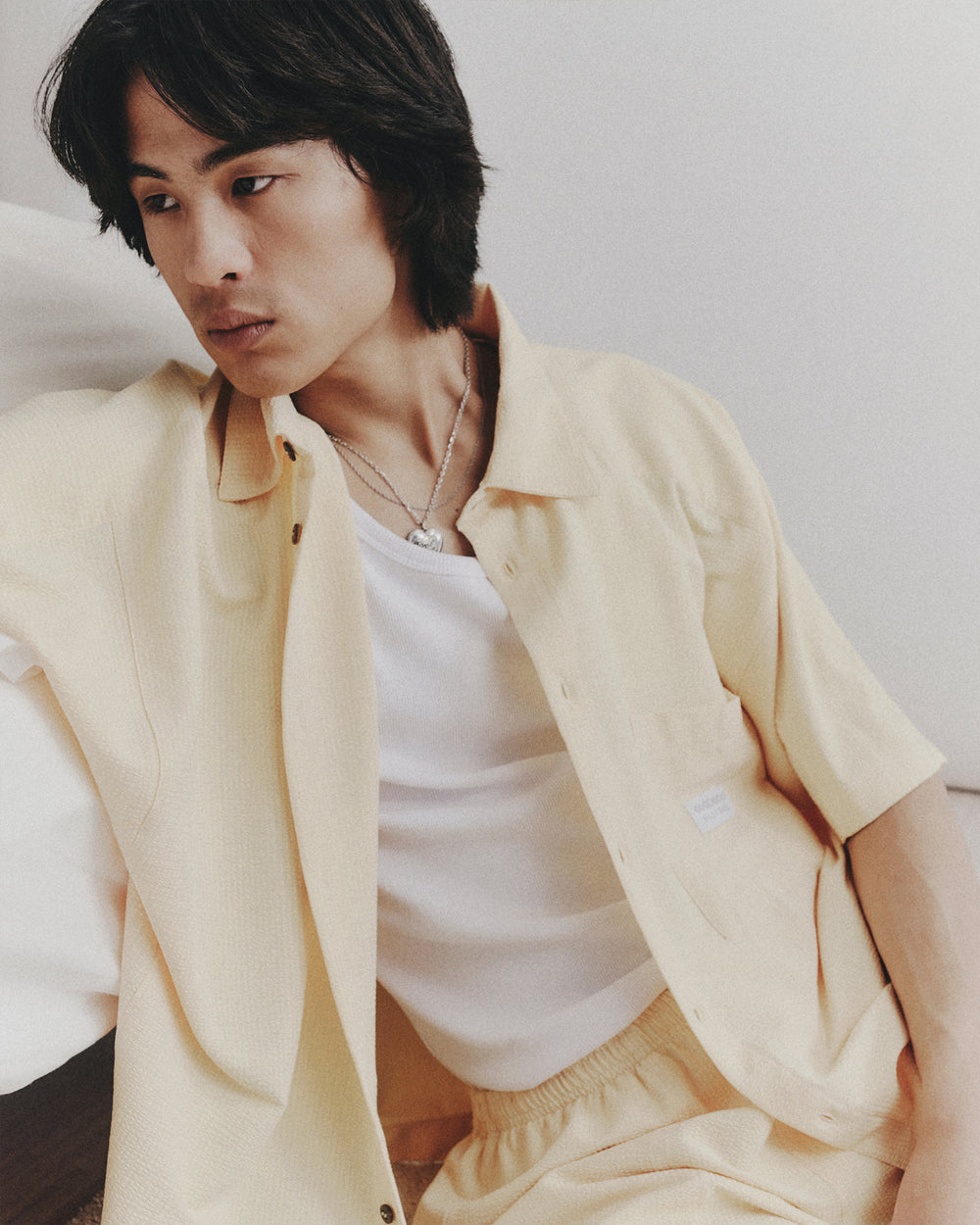 HONEY BUTTON SHIRT YELLOW