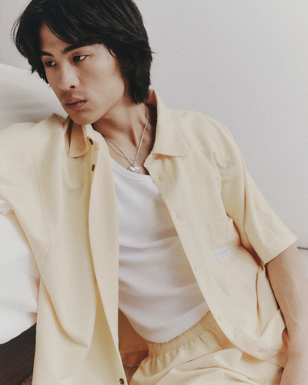 HONEY BUTTON SHIRT YELLOW