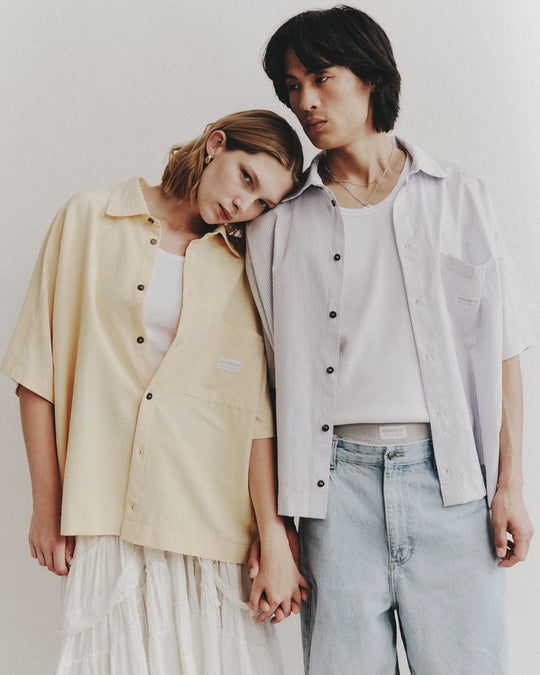 HONEY BUTTON SHIRT YELLOW