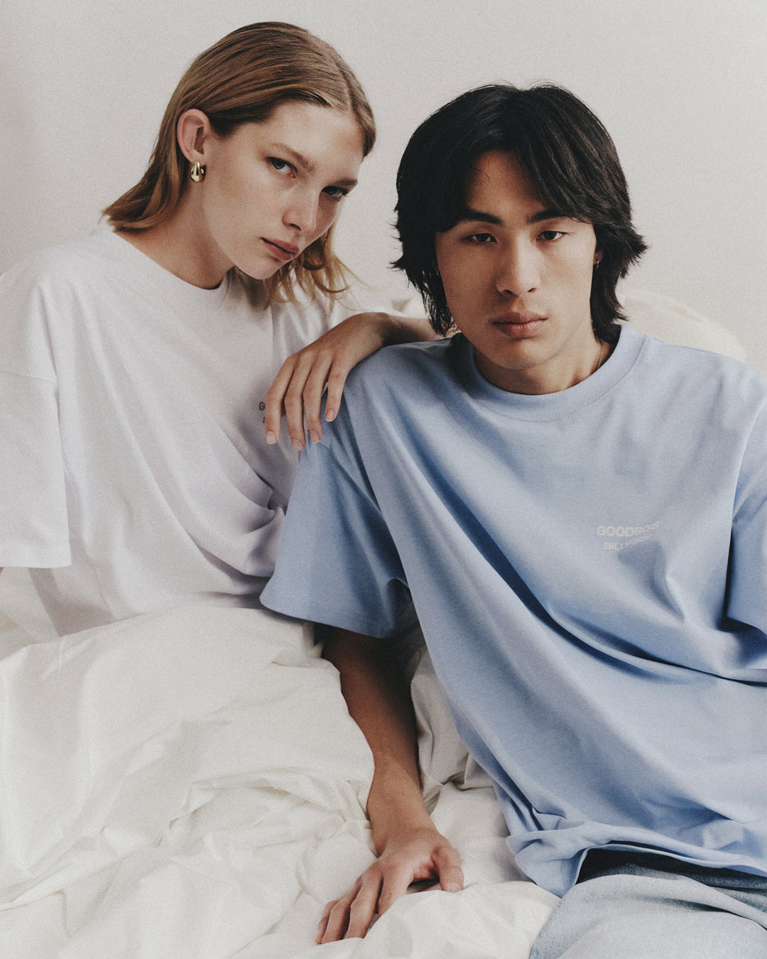 BOYFRIEND T-SHIRT LIGHT BLUE