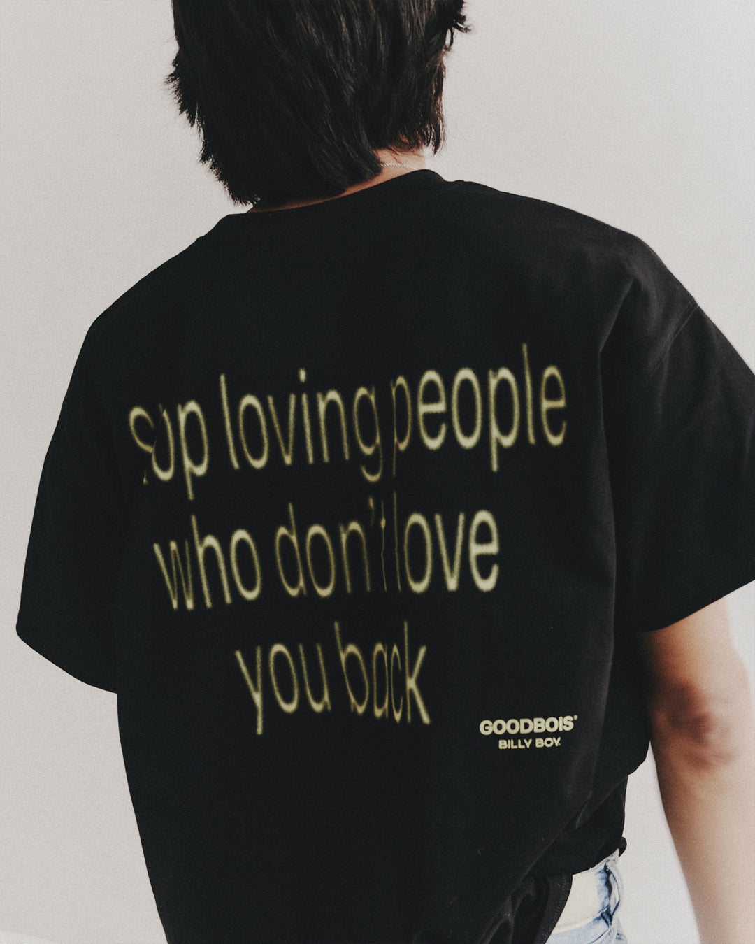 NO LOVE T-SHIRT BLACK