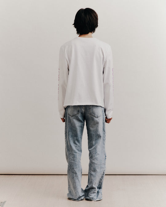 NO LOVE LONGSLEEVE WHITE
