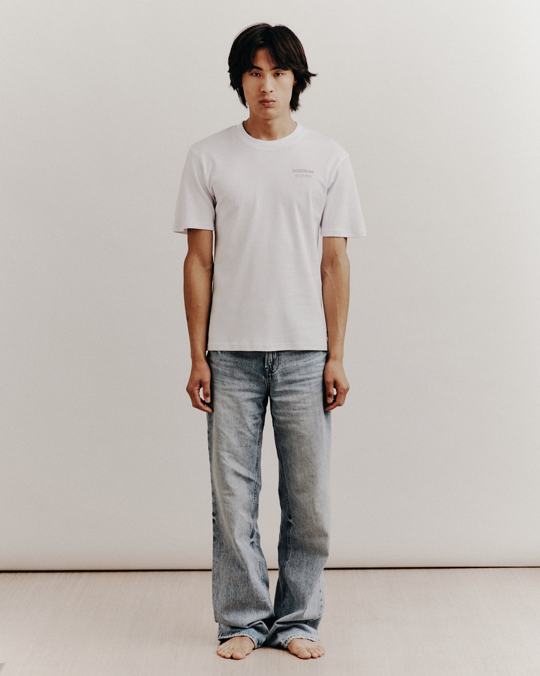 BOYFRIEND FITTED T-SHIRT WHITE