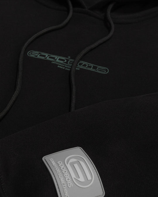 CRISIS HOODY BLACK