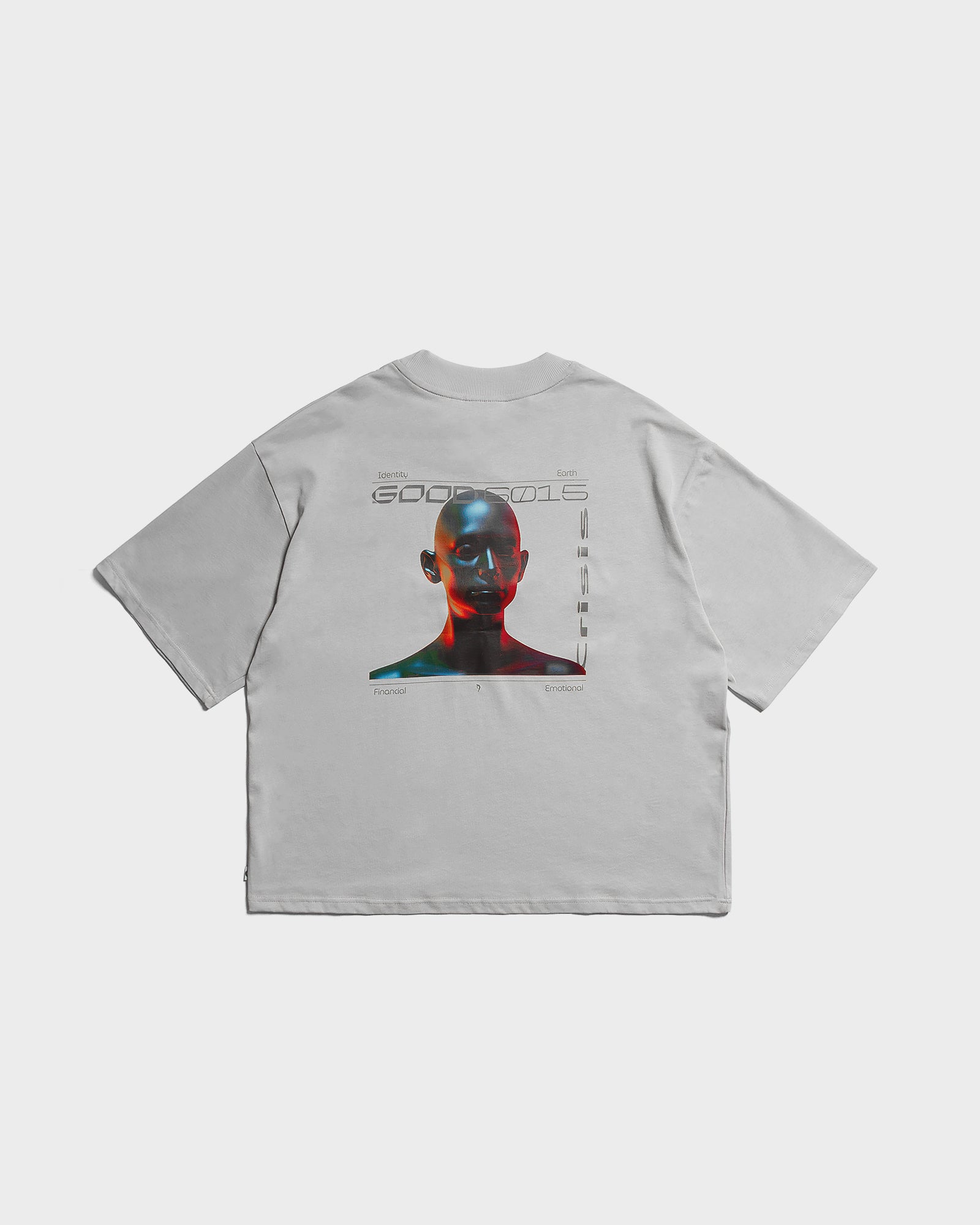 CRISIS OVERSIZE T-SHIRT GREY – GOODBOIS