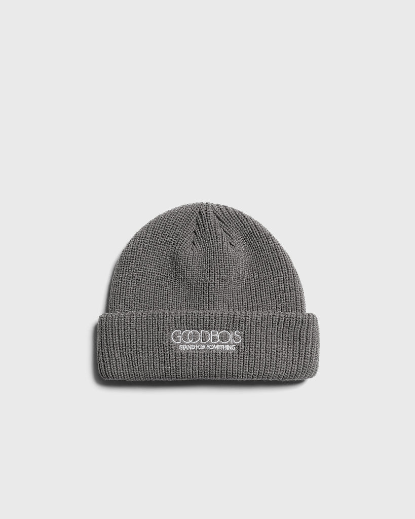 OG CORE KNIT BEANIE GREY – GOODBOIS