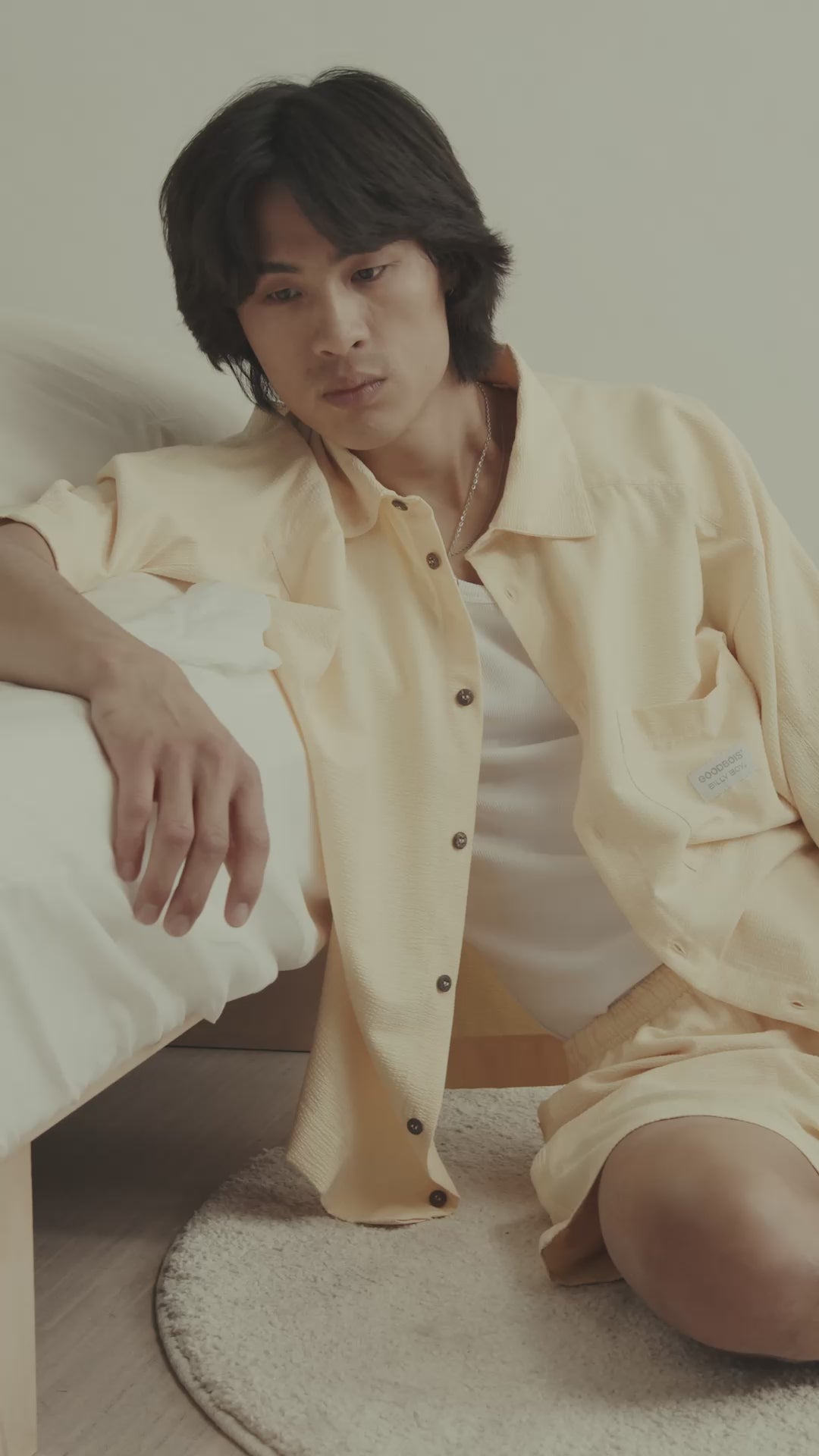 HONEY BUTTON SHIRT YELLOW