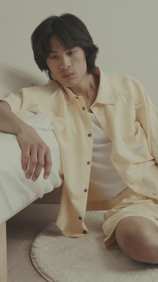HONEY BUTTON SHIRT YELLOW