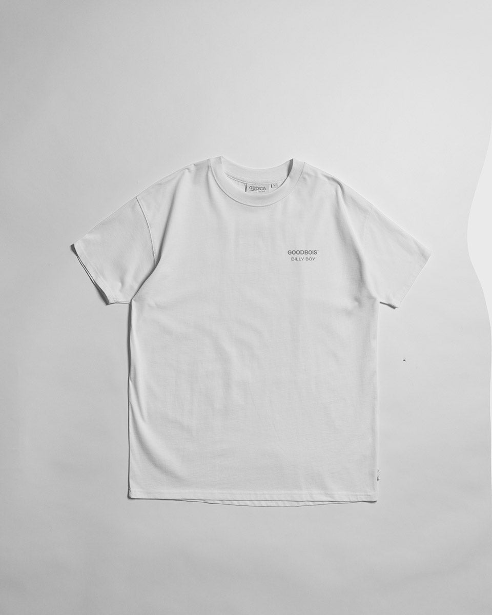 BOYFRIEND FITTED T-SHIRT WHITE - SHIPPING 14.07.26