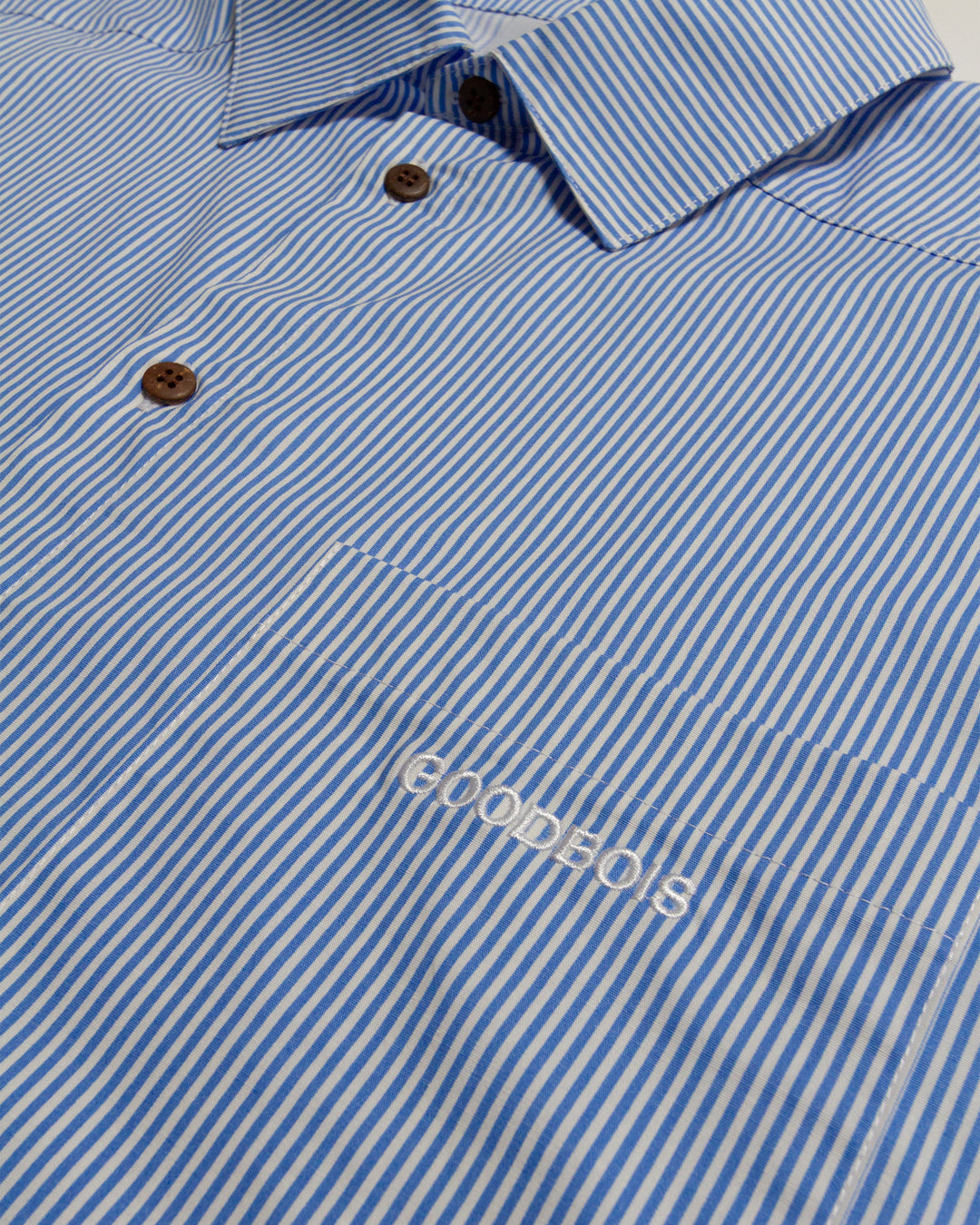 WALLSTREET BUTTON SHIRT LIGHT BLUE