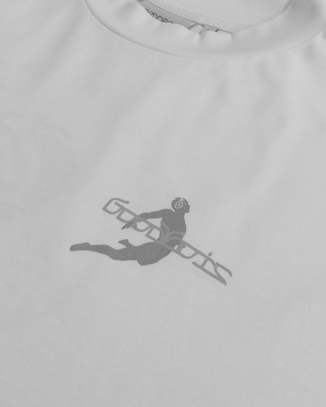 WORLD OVERSIZE MOCKNECK T-SHIRT WHITE